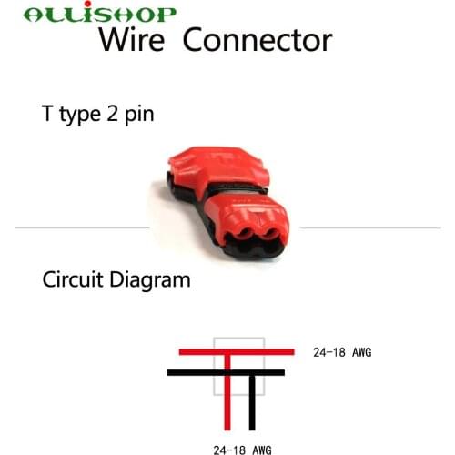 5pcs 4 type 1/2 Pin 1/2 Way dc/ac 300v 10a Compact Wire Wiring Connector T/H SHAPE Conductor Terminal Block With Lever AWG18-24