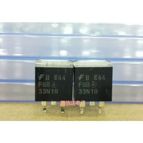 New imported FQB33N10 FQB33N10TM 100V 33A TO-263 original stock