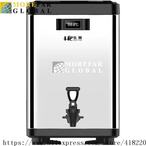 6/8/10L(1.59/2.11/2.64 Gallon) Large-Capacity Stainless Steel Milk Tea Barrel Heat Preservation Square barreland Cold Retention