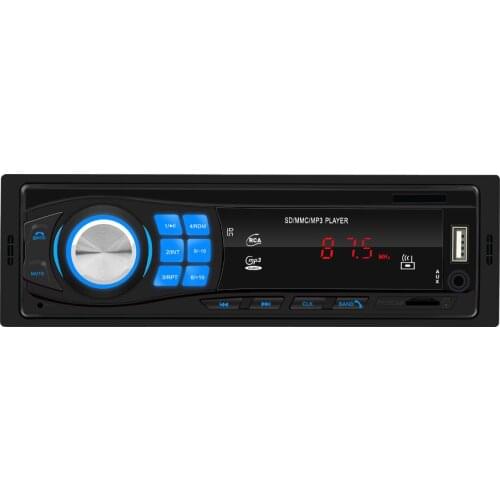 Bluetooth Autoradio 12V Car Stereo Radio FM Aux-IN Input Receiver SD USB In-dash 1 din Car MP3 Multimedia Player