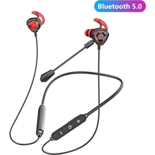 BT-66 Gaming Low Latency Wireless Bluetooth 5.0 Headset Wearable Noise Reduction E-Sports Gaming Earphones With Mic For Xiaomi