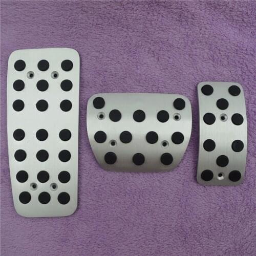 DEE Car Accessory Non slip For Nissan Teana AT Automatic Aluminum Brake Clutch Accelerator Pedal Pedale Stickers Car Styling