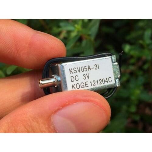 KOGE KSV05A DC 3V Micro Electric Solenoid Valve Mini Air Gas Valve Normally Open Type N/O for Medical Blood Pressure Monitor