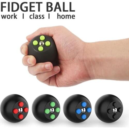 Decompression Ball Hand Holding Button Ball Puzzle Decompression Toy Anti-stress Relieve Anxiety For Children Adult Toy Ball
