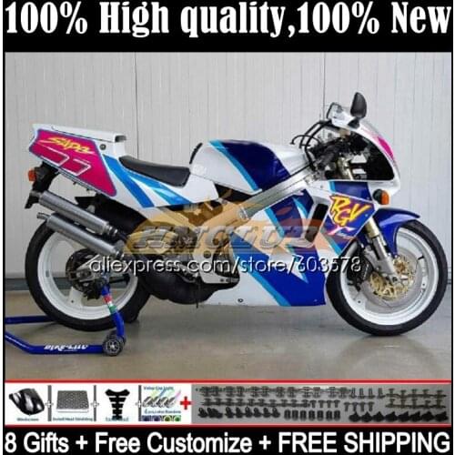 Body For SUZUKI RGV250 RGVT-250 VJ 23 98 RGVT250 19CL.190 RGVT RGV 250 SAPC VJ23 97 98 RGV-250 1997 1998 OEM Fairing pearl Blue