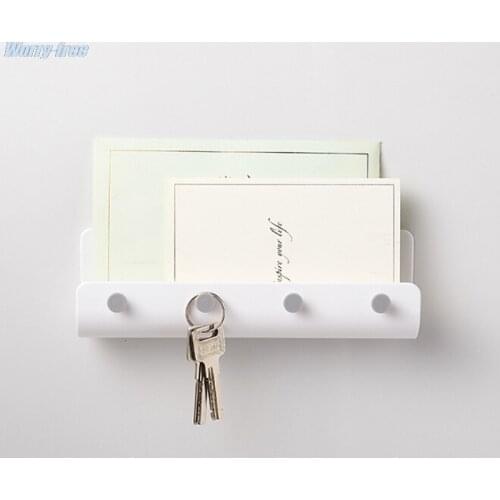 1pc Creative Kitchen Bathroom Hanger Hook Modern Home Adhesize Hooks Key Holder Wall Hook Home Organizer