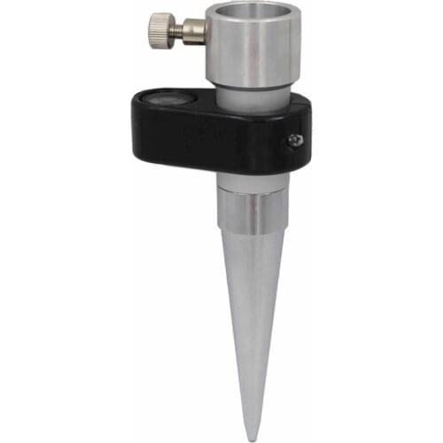 Mini Prism Centering Rod Accessories Level Bubble Adapter Connector Footscrew for Leica 2.5CM Centering Prism Rod Pole 1pcs