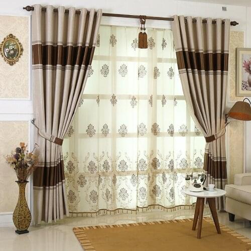 Qmang Decor Roman Blinds On The Windows