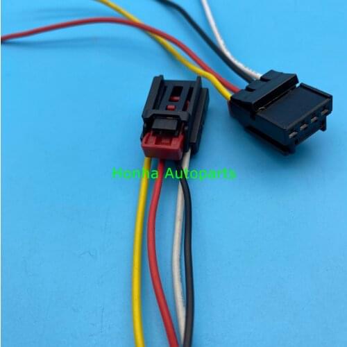 2/5/10/20/50 pcs 4 Pin Female Automotive Tail Lamp Plug Electrical unsealed Connector 7N0 972 704 with 15cm 20AWG wire