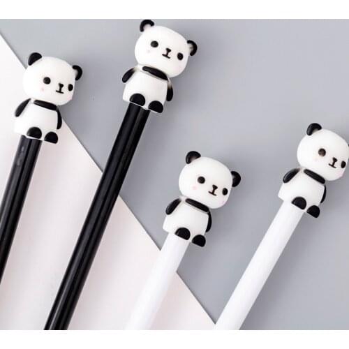 1pc Kawaii Chinese Panda Pen Ballpoint Pen For School Student Stationery Writing Pens Ball Pen Gel Ink Pen Gel Pen