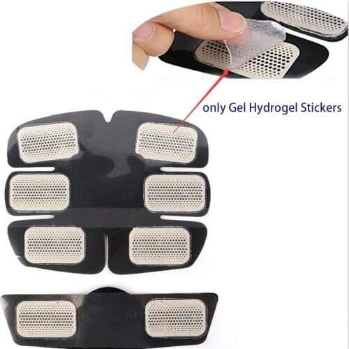 Cooling Gel Patch Replacement Gels for EMS Stickers Abdominal Muscle Exercis Training Device Replacement Gel Hydrogel Stickers