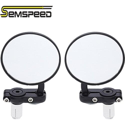 Universal 7/8" Motorcycle Mirror handlebar rear view mirrors For YAMAHA MT-09 FZ-09 MT-07