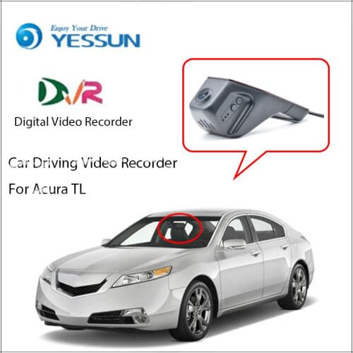 YESSUN LXK-107-TL DVR Driving Video Recorder - For iPhone Android APP Control Car Front Dash Camera CAM / Function