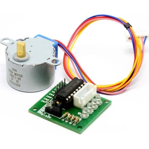 1 Set 5V Stepper Motor + ULN2003 Driver Board 5V Driver Board Module + 28BYJ-48