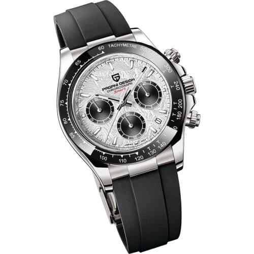 2021 NEW PAGANI DESIGN Sport Chronograph Meteorite texture Mens Wrist Watches Top Brand Luxury Quartz watch for men Reloj Hombre