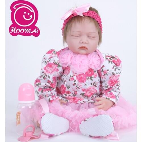 22"55CM Newborn Babe Baby Doll Cloth Fashion Doll Realistic Lovely Baby Doll Best Present LovelyBaby Kid Christmas Xmas Gifts
