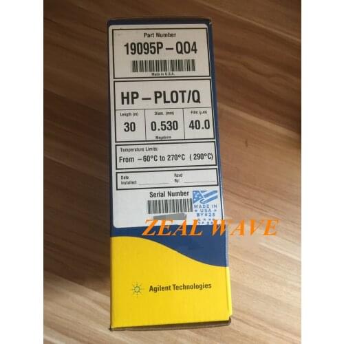 Agilent GC Column 19095P-Q04 HP-PLOT Q 30m * 0.53mm 40u Original Promotion