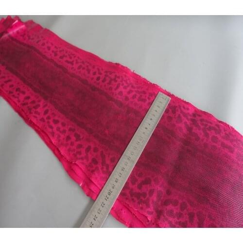 Large size red oil wax skin grain genuine sand snake skin nature leather whole piece craft material for wallet handbag diy