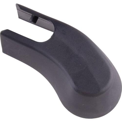 Black Car Rear Windshield Wiper Blade Nut Cover Cap 61627161030 Fit For BMW X3 F25 X5 E70 2011 2012 2013 Plastic