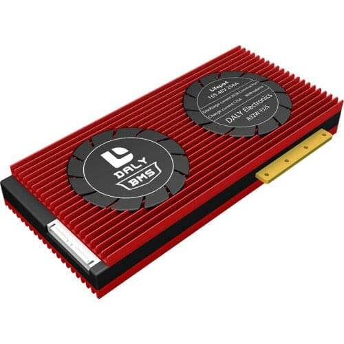 Daly Waterproof 3.2V 16S BMS 48V 250A PCB PCBA Lifepo4 Battery Management System For Solar E-bike Tricycle Usuage