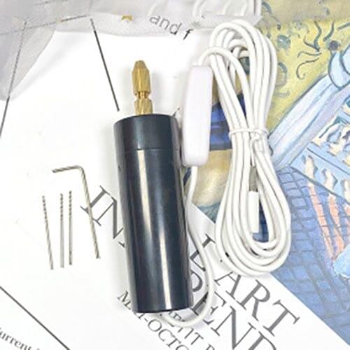 DIY Mini Electric Drill Handheld for Pearl Epoxy Resin Jewelry Making Diy Wood Craft Tools