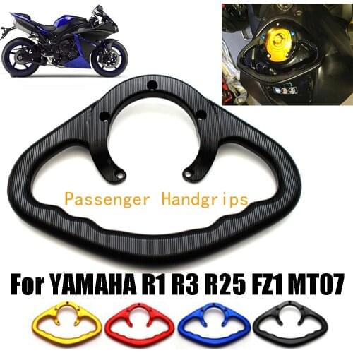 For YAMAHA YZF-R1 YZF R1 1998-2020 Motorcycle Passenger Handgrips Hand Grip Tank Grab Bar Handle Armrest Handlebar Accessories