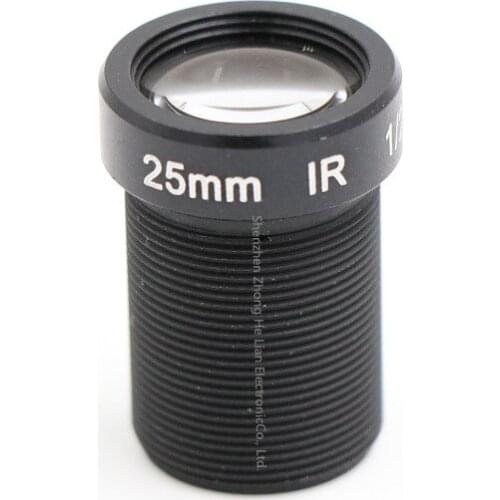 CCTV Camera 25mm Lens 5.0 MegaPixel 20 Degree MTV M12 x 0.5 Mount Infrared Night Vision Lens For CCTV Camera