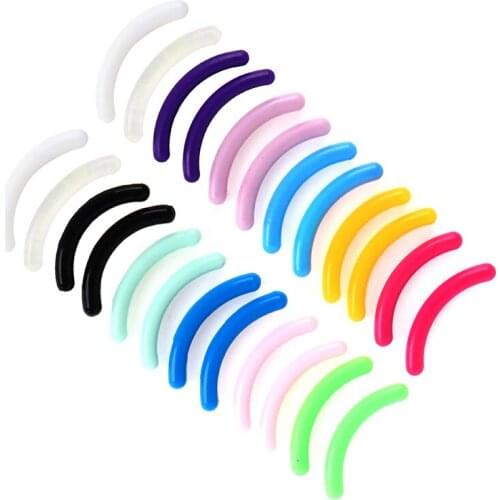 Hot Sales Cheap Wholesale 20pcs Replacement Eyelash Curler Plastic Refill Rubber Pads Eyelash Curler Beauty Tool Supplies Women