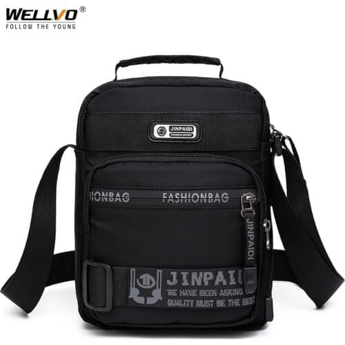 Men Waterproof Oxford Messenger Bag School Business Male Handbags High Quality Crossbody Bag Mens Shoulder Handbag XA780ZC