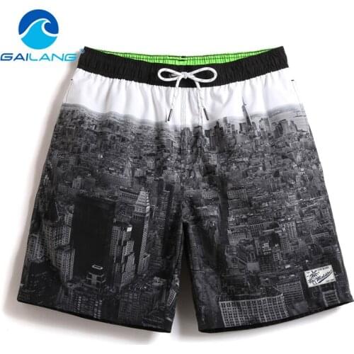 Gailang Brand Men Beach Board Shorts Jogger Bermudas Man Active Swimsuits Quick Drying Swimwear Mens Short Bottoms Boxers Trunks
