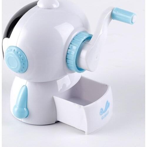 New astronaut automatic pen pencil sharpener, childrens cartoon stationery, hand-cranked pencil sharpener, planer sharpener
