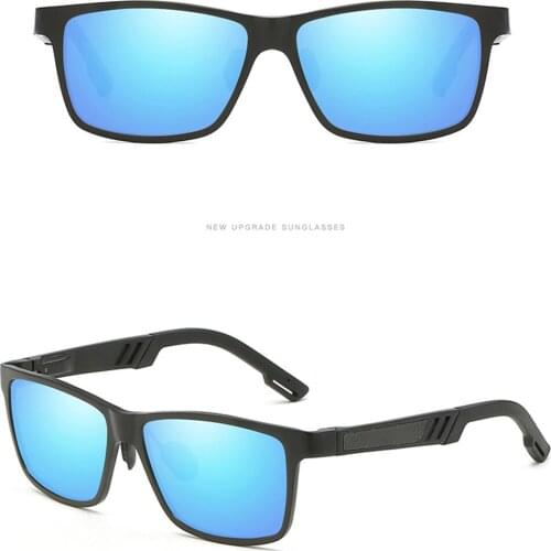 Al-mg Alloy Cool Sports Men Women Polarized Sun Glasses Polarized Sunglasses Custom Made Myopia Minus Prescription Lens -1 to -6