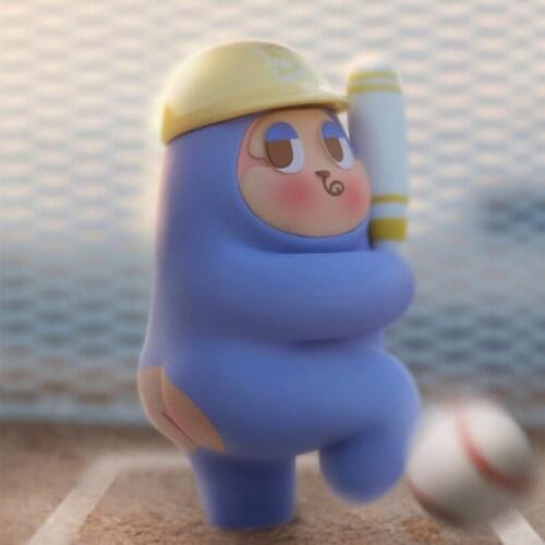 Original Anime New Offers SLLO Sports Blind Box Action Figure Toys Kawaii Desktop Model Girlfriend Birthday Gift Doll Collection