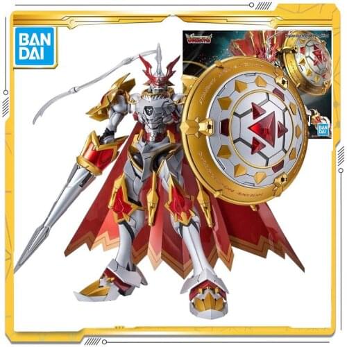 Original Bandai Digimon Monster Figure-Rise Standard Dukemon Gallantmon Anime Action & Toy Figures Model Toys for Children
