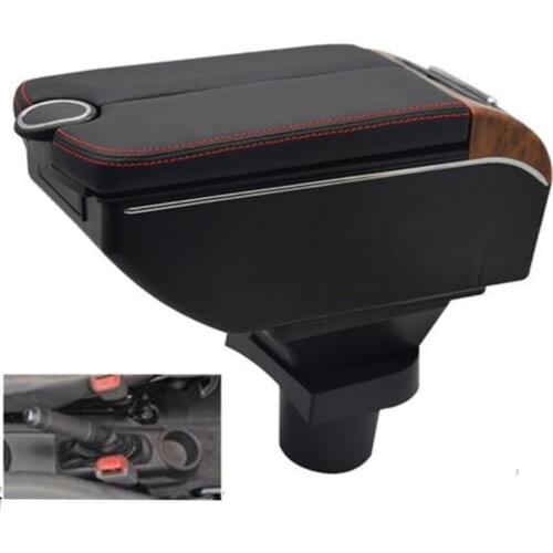 For spark III Armrest Box Double doors open USB interface Centre Console Storage Box Arm Rest Car accessories armrests