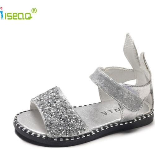Baby girls sandals flat heels shoes children fashion party and wedding summer shoes chaussure enfants fille sandalias BS095
