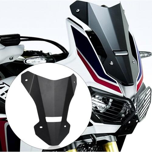 FOR HONDA CRF 1000L Africa Twin CRF1000L 1000 L Motorcycle windshield deflector WindScreen Wind Deflectors Wind Shield Cover