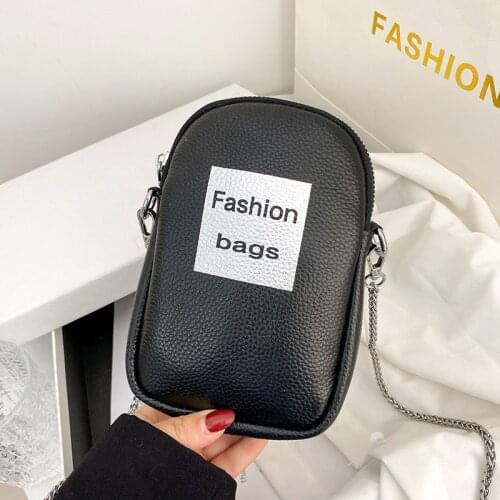 Genuine Leather Women Shoulder Crossbody Bags Small Handbag Ladies Hanging Cross Body Bag Mini Bag For Mobile Phone Bag