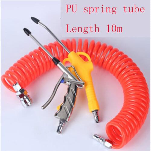 10M High Pressure Cleaning Spray Gun Air Blow Dust With 8*5 Pneumatic Air Hose Connector Tube Pipe Clean Car Duster Tools