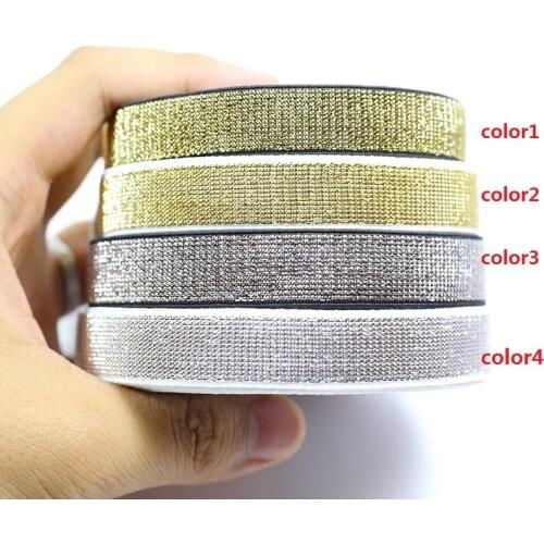 10meters 10mm 15mm 20mm 25mm 30mm elastic webbing silk fashional soft stretchy band for clothes garment bags belt decoration