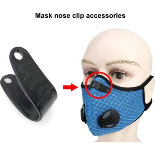 10pcs Adjustable Face Mask Nose Bridge Clips Mouth Fix Protection Bicycle Motorcycle Cycling Face Mask Parts Diy Accessories