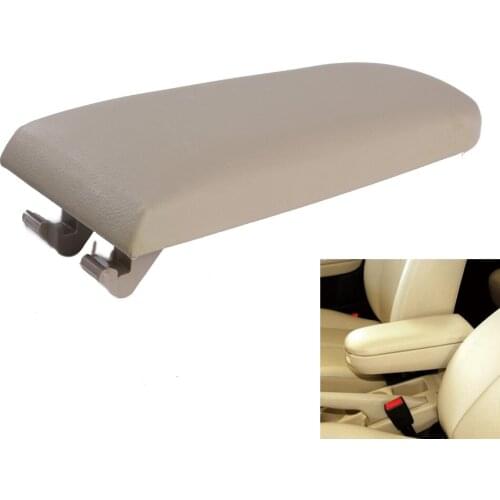Arm Rest Cover Center Console Armrest Lid Complete Beige for VW Jetta Bora Polo