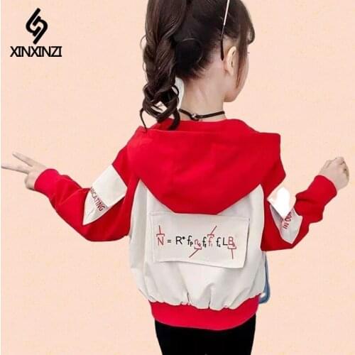 Kids Girls 2021 New Autumn Winter Windbreaker Jackets Toddler Open Hooded Trench Raincoat Kids Baby Outerwear New Year Costumes