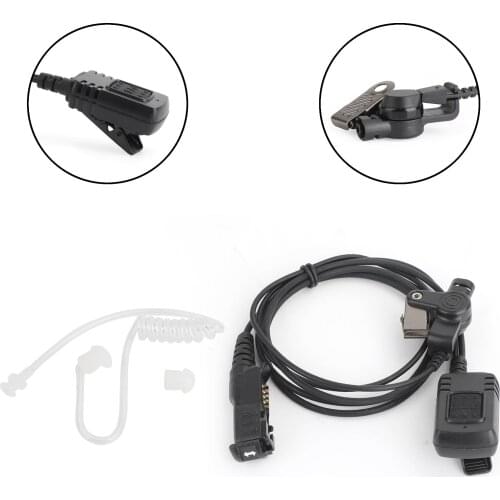 Artudatech Walkie Talkie AirTube Headset Fit for Motorola XPR 3300 3500 XIR P6600 P6620 XIR E8600 E8608