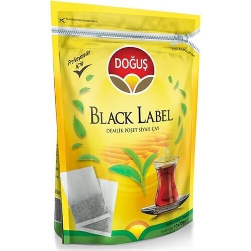 PERFECT WITH ITS WONDERFUL DRINK Dogus Tea Dogus Black Label Teapot Tea Bag 50X25 FREE SHİPPİNG