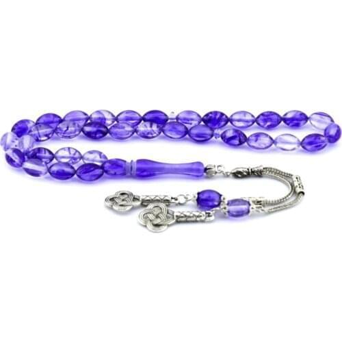 Islamic Tasbih Muslim Rosary Beads 33 Prayer Rosary For Men Bracelet For Men Accessory amber oltu amber stone Handmade Turkey