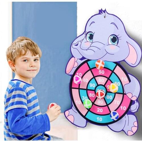 Target Sticky Ball Dartboard Creative Throw Party Outdoor Sports Indoor Cloth Toys Educational Board Games For Kids Basketball