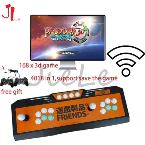 WIFI Online Download Games 3D Pandora Game 4018 in 1 Multi-game Board Retro Joystick Arcade Console PC Gamepad controller