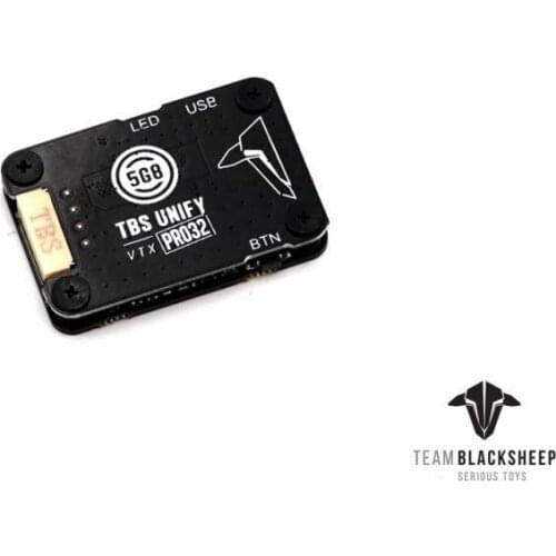 Original TBS UNIFY PRO32 HV(MMCX) 5.8G 1W+ 1000mW 2-6S Pitmode VTX FPV Video Transmitter Built-in Microphone for FPV Long Range