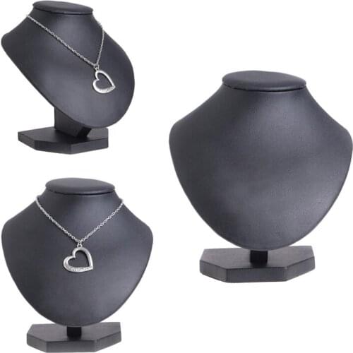 JAVRICK Portable Leather Jewelry Mode Display Multifunctional Jewelry Display/Organizer Necklace Storage Display 2S9691